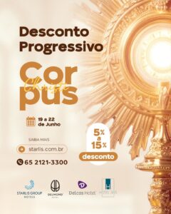 feriado junho REDE STARLIS